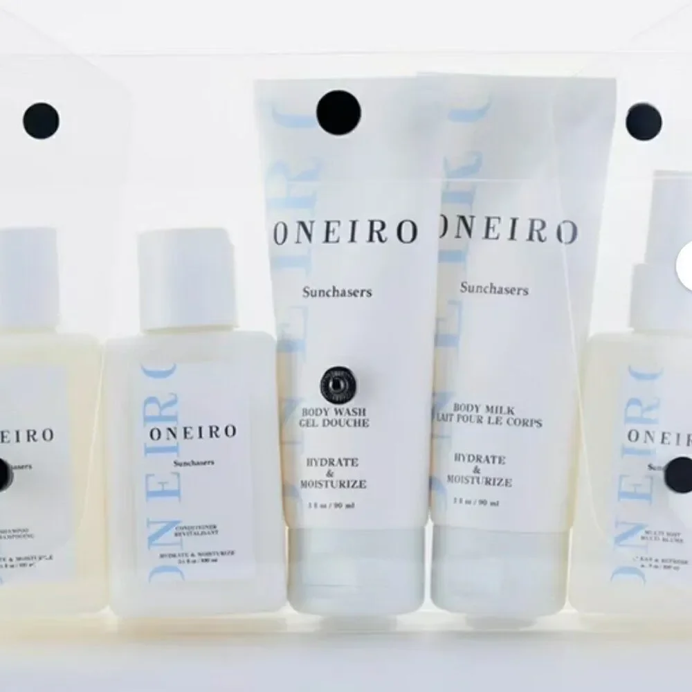Oneiro Sunchasers Ready Go Kit All Natural Travel Kit 5 Pcs Vegan Made In USA